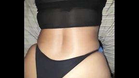 Comendo a Amiguinha angel com a Calcinha de ladinho