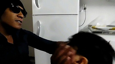 CHAPTER 1/6 OF THE FILM SERIES - I wanted to make a few pesos with a couple of clients and my owner discovered me, taught me education and respect, I just have to fuck whoever he orders me to ...