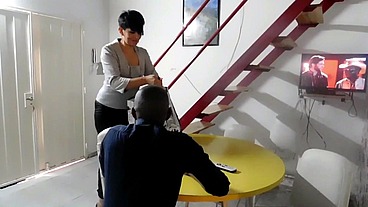 CHAPTER 1/6 OF THE FILM SERIES - I wanted to make a few pesos with a couple of clients and my owner discovered me, taught me education and respect, I just have to fuck whoever he orders me to ...