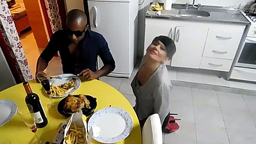 CHAPTER 1/6 OF THE FILM SERIES - I wanted to make a few pesos with a couple of clients and my owner discovered me, taught me education and respect, I just have to fuck whoever he orders me to ...