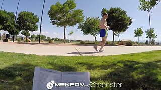 MenPOV Scottie McWilliams fucks Collin Marshall POV style