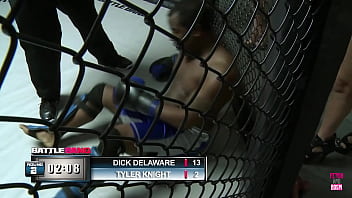 Fighter Dick Delaware does not miss the opportunity to fuck blonde Kylee in her cunt