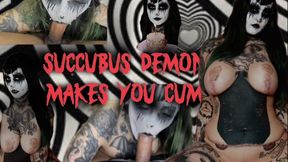 demon makes you cum