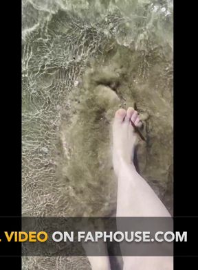 Beach Feet Teasing