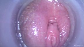 Camera in pussy throbbing to gushing cum destroying cervix orgasm raw talk