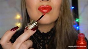 Christmas Advent Calendar: Goddess Lips (1080p HD)