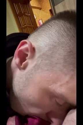 Men in Suit Suck Big Dick by Leather Biker in Motogear