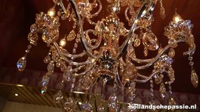 Jentina doggy in stockings