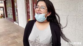 PutaLocura - Innocent busty chubby Dessy caught ending in very hot sex