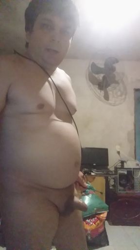 I jumped ropes 2 minutes naked