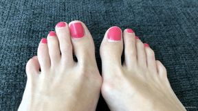 BIG FILTHY ROUGH SOLES DIRTY DRY FEET KYLIE - MP4 HD