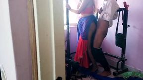 The Student Called the Madam Again to an Empty Room and Fucked Her
