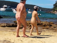 Oriental on Sydney naked beach part 1