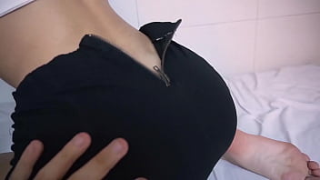 My stepsister gets horny when our parents are away