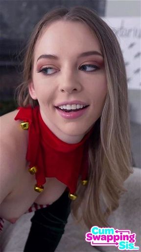 Naughty Elves Molly Little & Lily Larimar say, "We lost our magic But We have Cum!" S3:E3