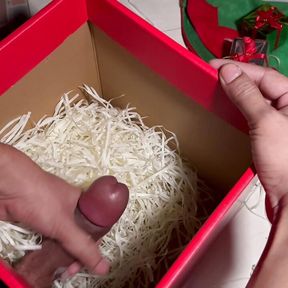 Unboxing Santa Gift Box.