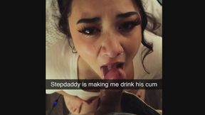 REAL Stepdaddy Punishes His stepdaughter (Warning: Very Rough Sex)