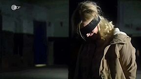 Teresa Weibbach Ziptied & Blindfolded
