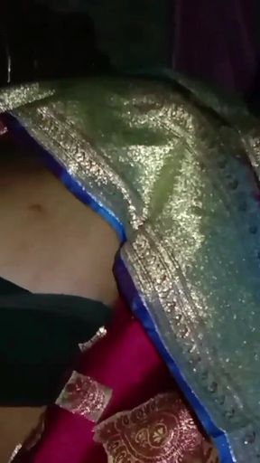 Unforgettable moment from &quot;first night sex story of newly married couples. Wife Sex with Husband with Passionate Love Enjoying&quot;