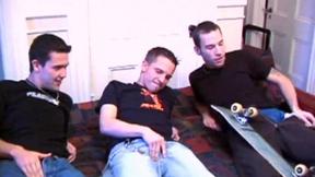 ”JC, Chase & Kent Suck Prick”