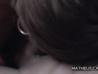 Hawt ebony gal grabbed me on the living room sofa after dinner and sat nicely on my wang - Teaser