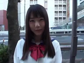 Hot bang-up babe Tsubomi gives a random guy a perfect hand job