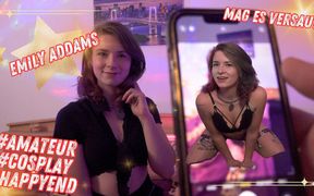 Emily Addams Get a Hardcore Casting