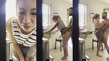 ESCONDÍ LA CAMARA EN LA COCINA PARA SEDUCIRLO