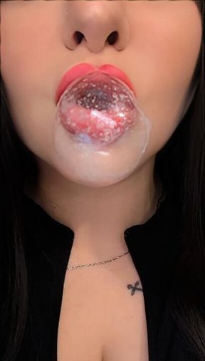 Teasing you with my SPIT !!