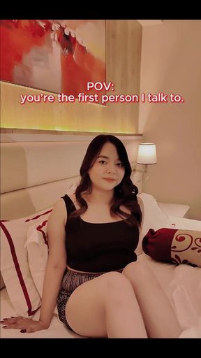 Be Honest, Would You Feel Special if You'll Be the First Person I Talk to Every Day?