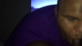 Big boy let me nut in his mouth