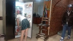 Kitchen Sex with Biker
