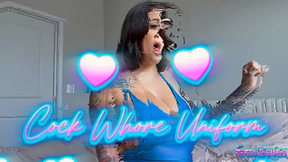 Cock Whore Uniform! Ft Miss Roper