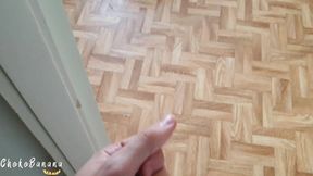 Stepsister quick fuck while she is cleaning