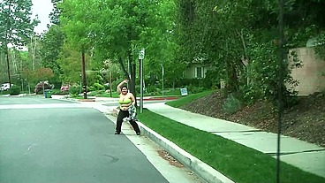 Karla Lane Rides Sledge Hammer Hard for Cash