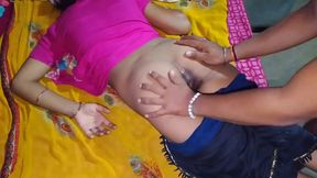 Indian Beautiful Girl Sex! Celebrating with College Girlfriend