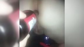 My GF has a carefree attitude and she wants a bottle up her ass