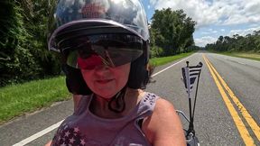 ali allure rides stepbrothers harley