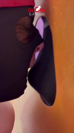 Student Lunch Gloryhole - Cums on Cookie & I Devour His Load