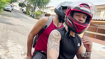 Riding My Friend's Bike and His Dick!