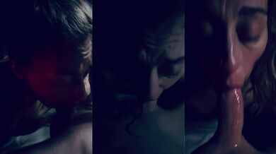 In the dark of the deep throat