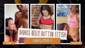 BADASS BELLY BUTTON FETISH COMPILATION #1