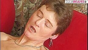Grandma Moans As She Bounces Shaved Cunt On A Huge Cock