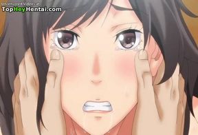 Hentai horny man fucks busty lovely teen