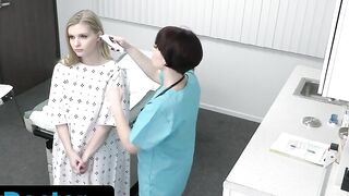 Adorable Cutie Harlow West Getting Unique Treatment from Perv Doctor and Nurse