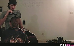 Fucking the pizza delivery boy