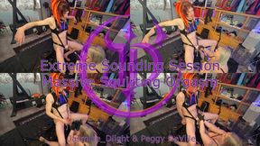 Jasmine_Dlight & Peggy DeVille - Extreme Sounding Session - Massive Squirting Orgasm