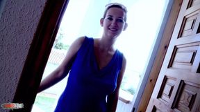 Seductive French Milya devours your cock&#x1F346; &mdash;  huge tits bouncing wildly as she rides you hard
