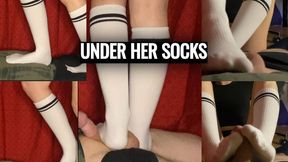Under Her Feet – Sockjob Domination & Release