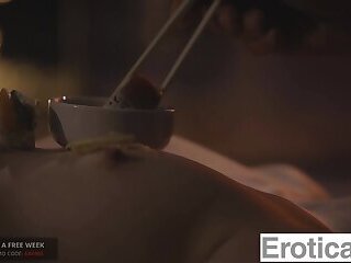 EroticaX - Sensual Food Play To Erotic Love Making For Hot Couple - Mike Love